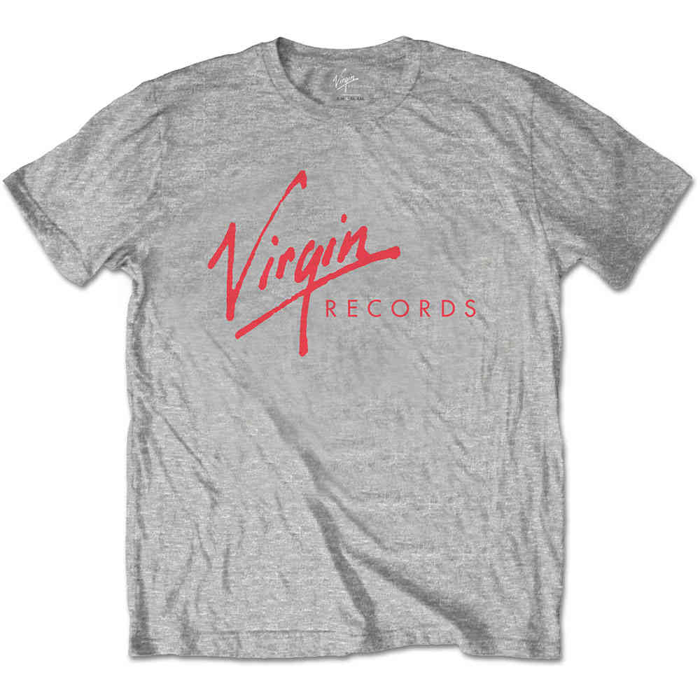 Virgin Records - Logo Tshirt Homme - Gris